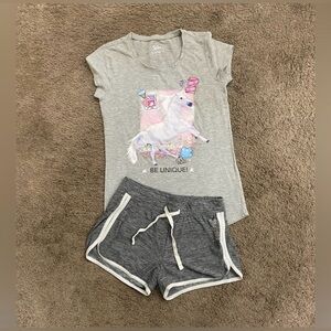 Girls Justice Be Unique Unicorn Outfit size 12